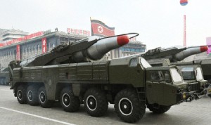 Corea del norte cuenta en su arseanal con el misil Musudan, de alcance intermedio.