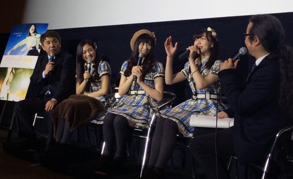 Intregrantes de SKE48 y el adminsitrador de NGT48 promocionan el documental del grupo de Nagoya.
