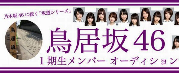 Yasushi Akimoto producirá el lanzamiento de una nueva agrupación hermana de Nogizaka46, la cual se llamará "Toriizaka 46", y que hará su debut el 21 de agosto con un CD, según informó el diario Nikkan Sports.