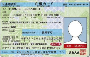 La "Green Card" nipona de residencia para extranjeros
